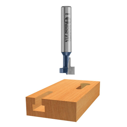 Bosch Carbide-Tipped Keyhole Router Bit, Shank Dia. 1/4".