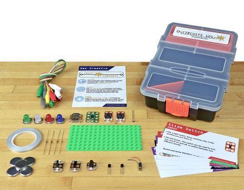 Brown Dog Gadgets Crazy Circuits Circuits 101 Classroom Set, 25-Pack