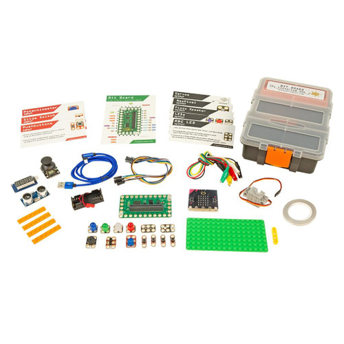Brown Dog Gadgets Crazy Circuits Bit Board Classroom Set with Micro:Bit, 10-Pack