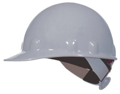 Honeywell SuperEight E2 Series Hard Cap, 8-point Ratchet Swingstrap and Quick-Lok Blocks, Gray, 1/EA, #E2QSW09A000