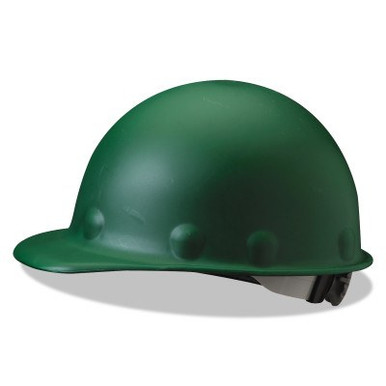Fibre-Metal by Honeywell P2 Series Roughneck Hard Cap, SuperEight SwingStrap, Green, 1/EA, #P2ASW74