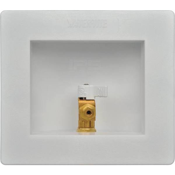 Ips Ips Water-Tite Icemaker Vlv Outlt Box With 1/4 Turn Valve Pex Lead Free