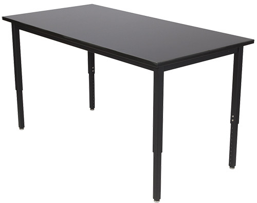 Wisconsin Bench Lobo Table Adjustable Leg, 60"W x 24"D