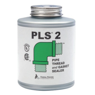 Gasoila Chemicals PLS 2 Premium Thread & Gasket Sealers, 1/4 pt Can, Dark Gray, 1/CN