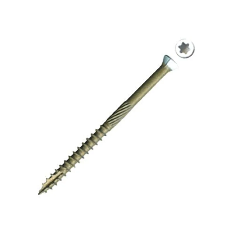 (3,000 Count) Big Timber THB92W 9 x 2-Inch White Trim Head Screws