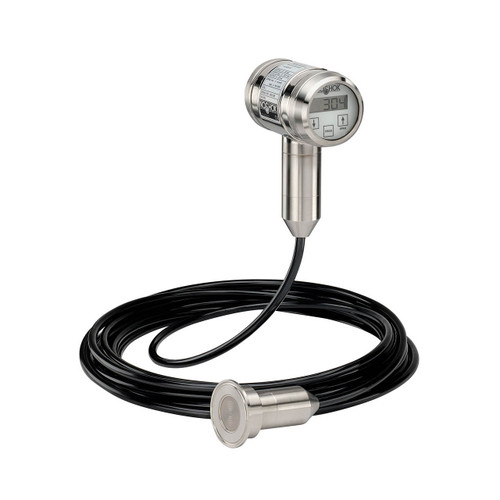 NOSHOK 30 Series Snorkel Sanitary Pressure & Level Transmitters w/ Transparent Cover, 2 in. Tri-Clamp, Adj. 0-14.5 PSI/ 0-145 PSI
