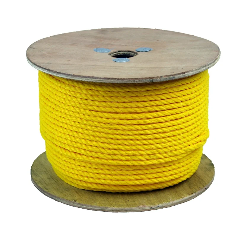 300075 3/8 Inch Poly Pro Yellow Rope 600 Feet Long