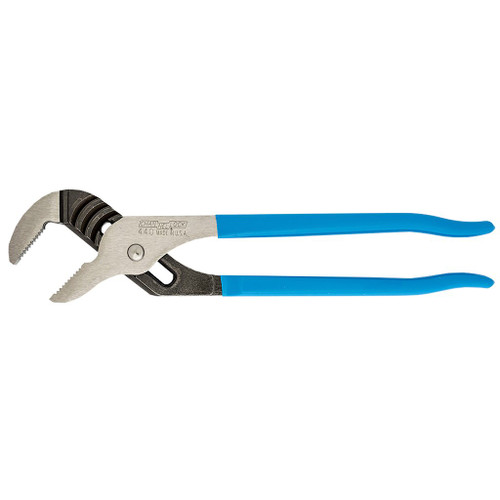 Channellock Straight Jaw Pliers, 12"L, 2-1/4"