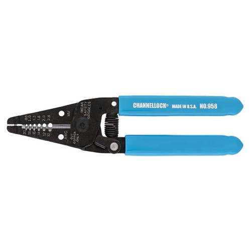 Channellock Dual Purpose Wire Stripper/Cutter, 6"