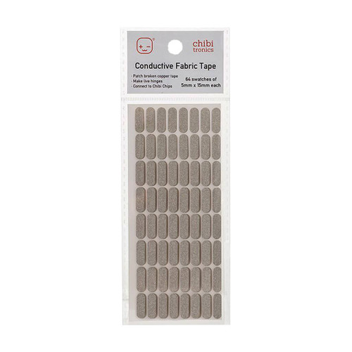 Chibitronics Conductive Fabric Tape Patches
