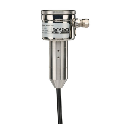 NOSHOK 30 Series Snorkel Sanitary Pressure & Level Transmitters w/ Adj. Ranges, 1 1/2 in. Tri-Clamp, 15 ft. Polyurethane Cable