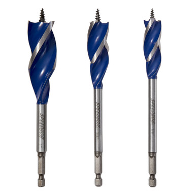 Irwin 3PC Speedbor MAX Speed Bit Sets, 5/8", 3/4", 1" Cut,#IR-3041003 (1 Set)