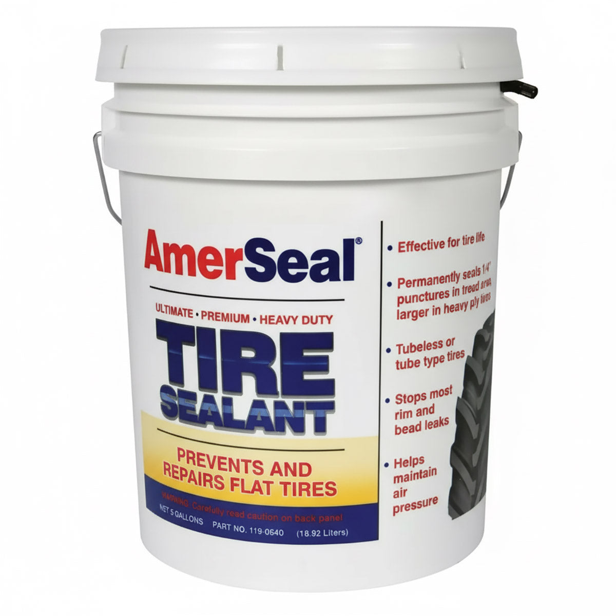 AmerSeal Tire Sealant - 5 Gallon Pail
