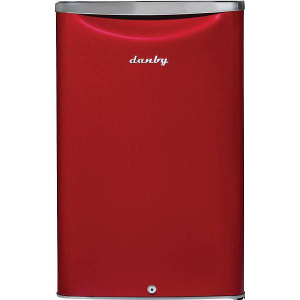 Danby Contemporary Classic 4.4 Cu. Ft. Freezerless Mini Refrigerator (Metallic Red)
