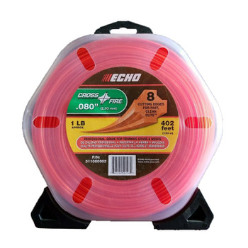 ECHO Genuine Cross-Fire 1 Lb Donut .080" (dia.) Trimmer Line 311080062