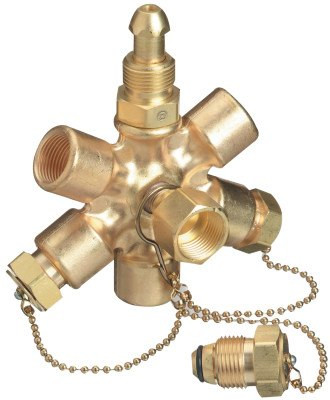 Western Enterprises Manifold Block Assemblies, Manifold, Argon/Helium/Nitrogen, 1 EA, #MB70