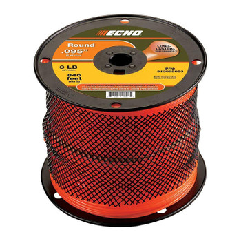 Echo Genuine 3 Lb Spool .095" Diameter Round Trimmer Line 314095053
