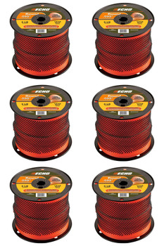 Echo Genuine 6-Pack of 5 Lb Spool.105" Diameter Round Trimmer Line 315105055-6PK