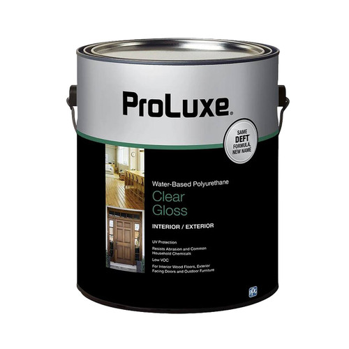 ProLuxe Water-based Polyurethane, Gallon, Clear Semi-Gloss