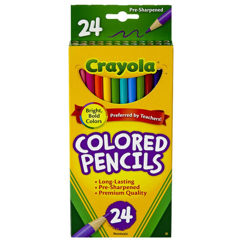Crayola Colored Pencils, 24-Pack