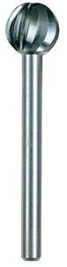 Dremel High Speed Cutter, 5/16" dia., Ball Nose
