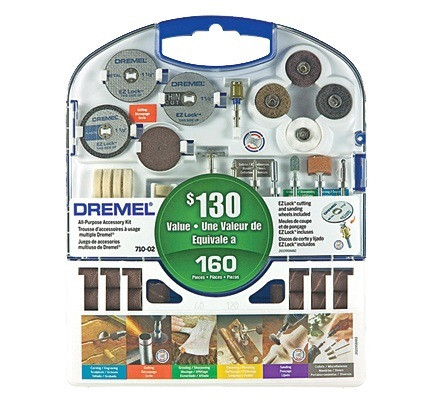 Dremel Rotary Tool Super Accessory Kit, 160-Piece