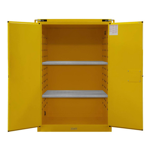 Durham Flammable Storage Cabinet, 90 Gallon, Self Closing