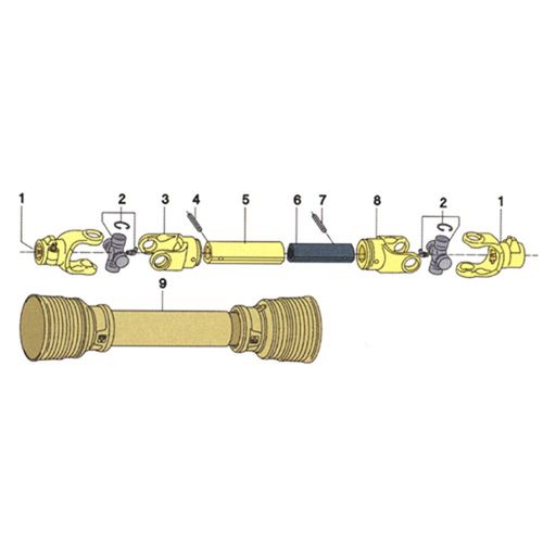 AX61045FD4A-HDSC SER. 6 FD4 SLIP CLUTCH