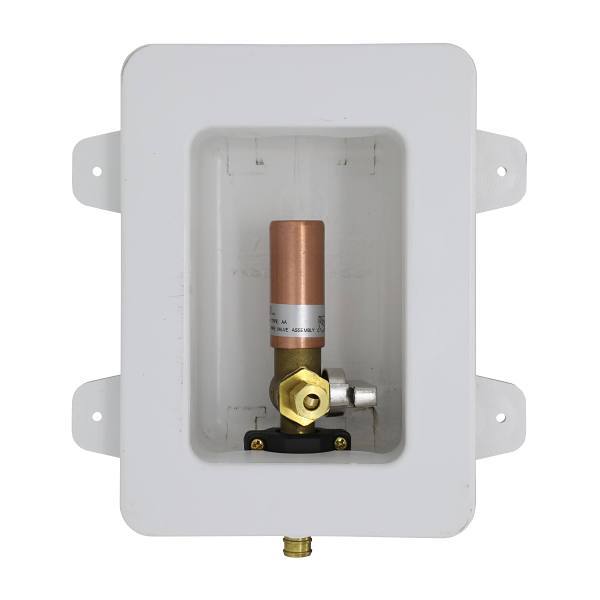 LSP Firestop™ Ice Maker Box 1/2" Copper Sweat X 1/4" Comp