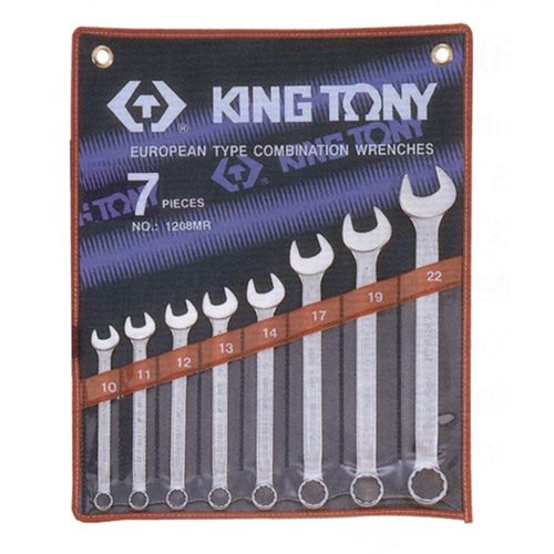 King Tony 1207SR 7 Piece SAE Combination Wrench Set 3/8"-3/4"