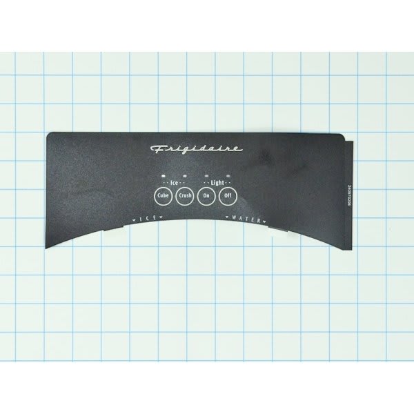 Frigidaire Replacement Black Dispenser Front Panel For Refrigerator, Part # 240570237