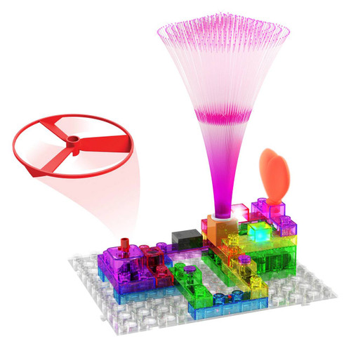 Circuit Blox 59 Circuit Board Building Blocks, with Curriculum