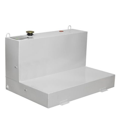 Low Profile L-Shaped Liquid Transfer Tank, 85 Gallon