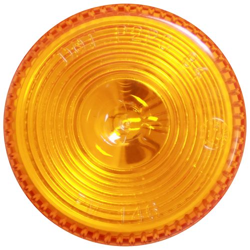 Amber Clearance Light and Side Marker Light, 2 In. Diameter