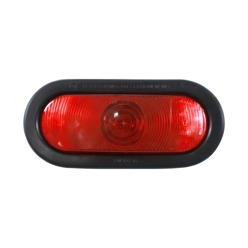 Red Stop, Turn, and Tail Light, Oval