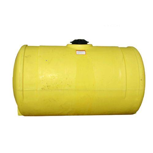 300 Gallon Norwesco Yellow Horizontal Tank