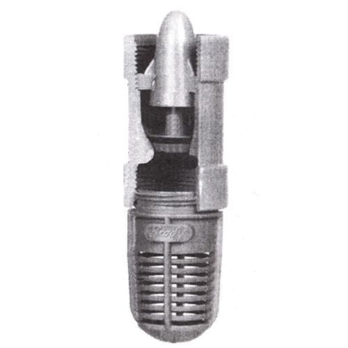 Foot Valve 3/4" FPT Non-Corrosive Molded Polymer