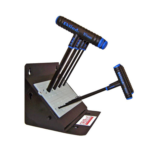 Eklind Power-T T-Handle Hex Key Set Metric 8-Piece, 9"
