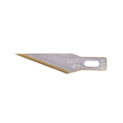 Excel #11 Ti-Coated Hobby Knife Blades, 5-Pack