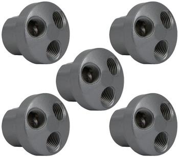 Bostitch (5 Pack) 1/4-Inch 3-Way Manifold - 3WAY-RND-2PK