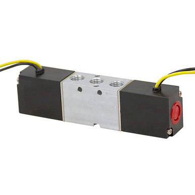 120 Volt AC 1/4" NPT 4-Way 3-Position Humphrey Solenoid Air Valve H203-4E2-13