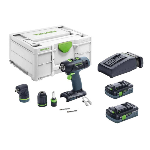 Festool 18V Cordless Drill T18+3 HPC