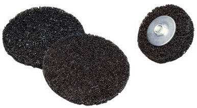 3M Scotch-Brite Clean and Strip Disc Pads, 6 X 1/2, 4,000 rpm, Silicon Carbide, 1 EA, #7000028474