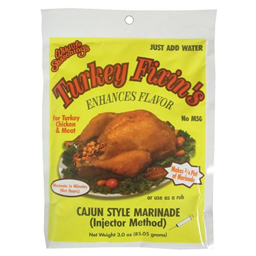 Turkey Fixin's, Cajun Style Marinade Mix, 3 Oz.