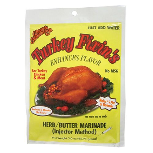 Turkey Fixin’s Herb and Butter Marinade Mix, 3 Oz.