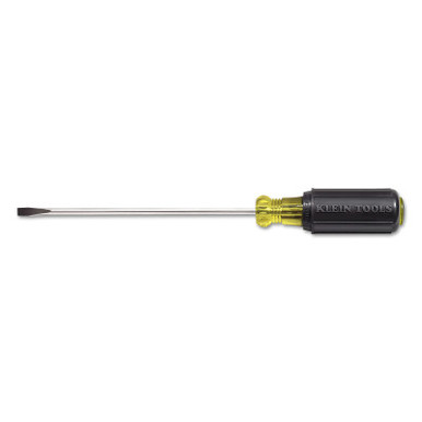 Klein Tools Cabinet-Tip Cushion-Grip Screwdriver, 3/16 in, 6 3/4 in Overall L, 1/EA, #6013