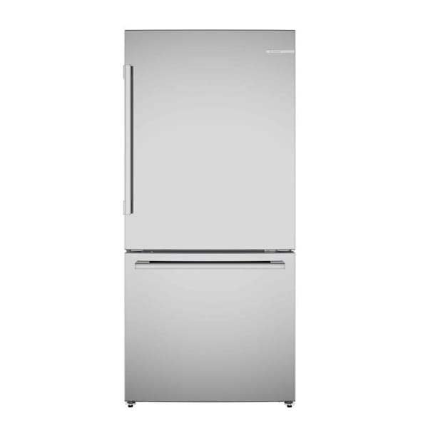 Bosch 100 Series 33 In. Counter Depth 2-Door Refrigerator W/ Ice