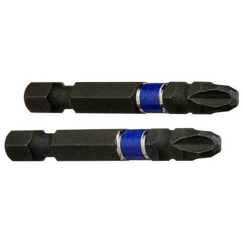 Irwin Impact Power Bit, Phillips, #3 x 2", 2-Pack