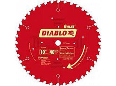 Freud Diablo 10" CT General Purpose Saw Blade