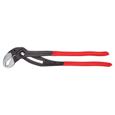 Knipex Cobra Water Pump Pliers, 400 mm, Curved, 27 Adj., 1/EA, #8701400US